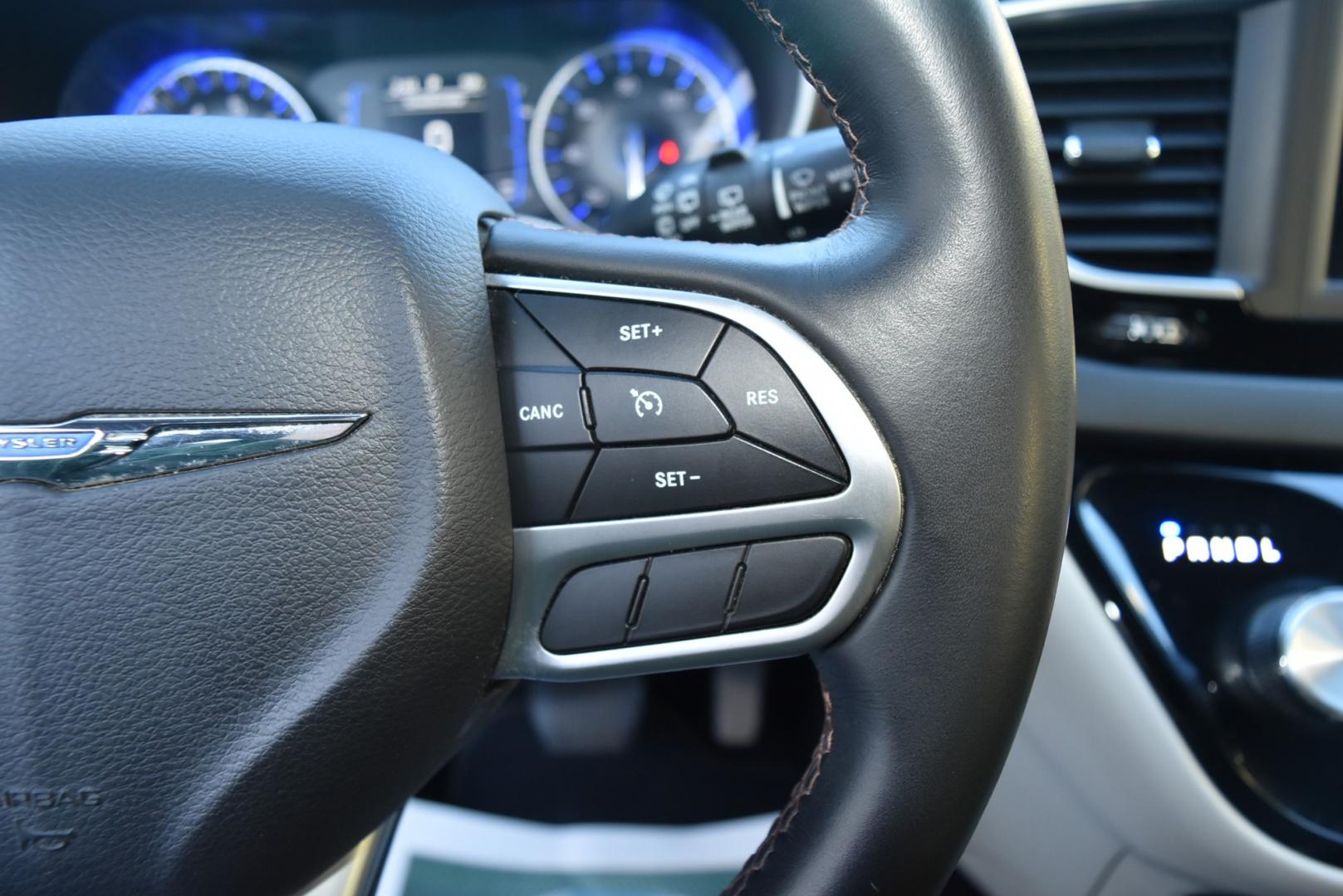 2018 Maroon /Black Chrysler Pacifica touring L (2C4RC1BG9JR) with an 3.6L V-6 24 Valve VVT UPG I W/ESS engine, 9-Speed Automatic transmission, located at 1600 E Hwy 44, Rapid City, SD, 57703, (605) 716-7878, 44.070232, -103.171410 - Photo#17